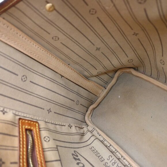 LOUIS VUITTON Neverfull PM Shoulder Tote Bag Monogram Leather BN M40155 18KB189 - Picture 12 of 16